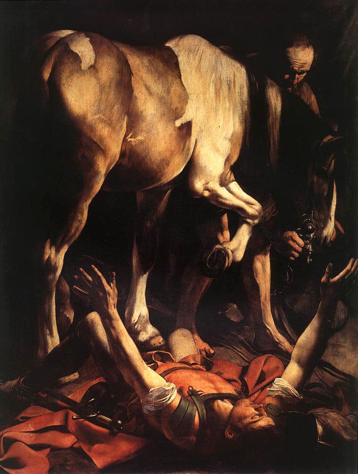 Caravaggio The Conversion on the Way to Damascus